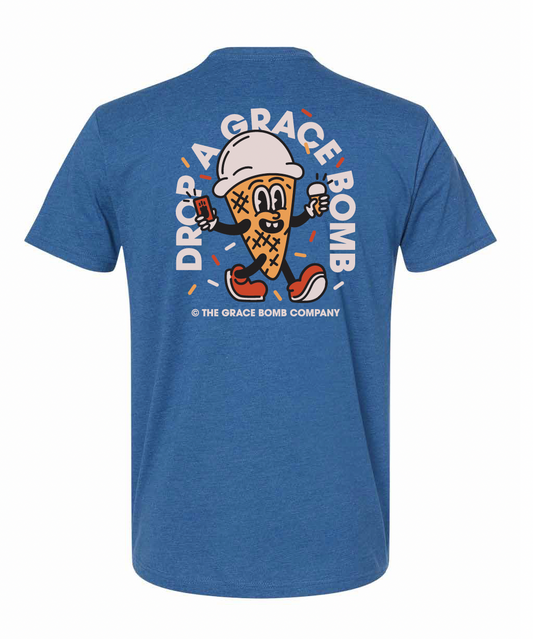 SPRINKLES T (Heather Cool Blue)